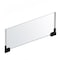 Azar Displays Two-Sided Large Acrylic Sign Holder W/ Magnetic Boots 22" X 8.5", PK2 109916 - alternate 1